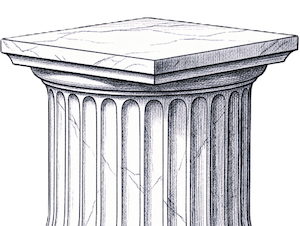 A pillar